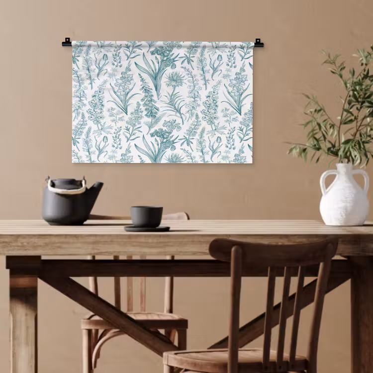 Lovely - Garden - Emerald Wandkleed katoen klein 269 -sfeer6