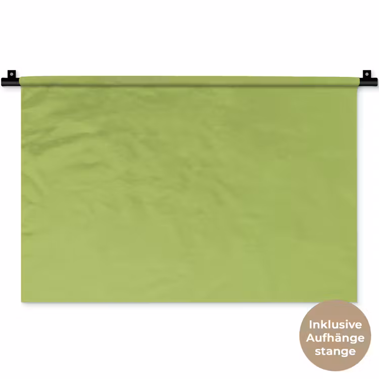 Lime - Glow - Groen Wandkleed katoen klein 269 -t3d_DE