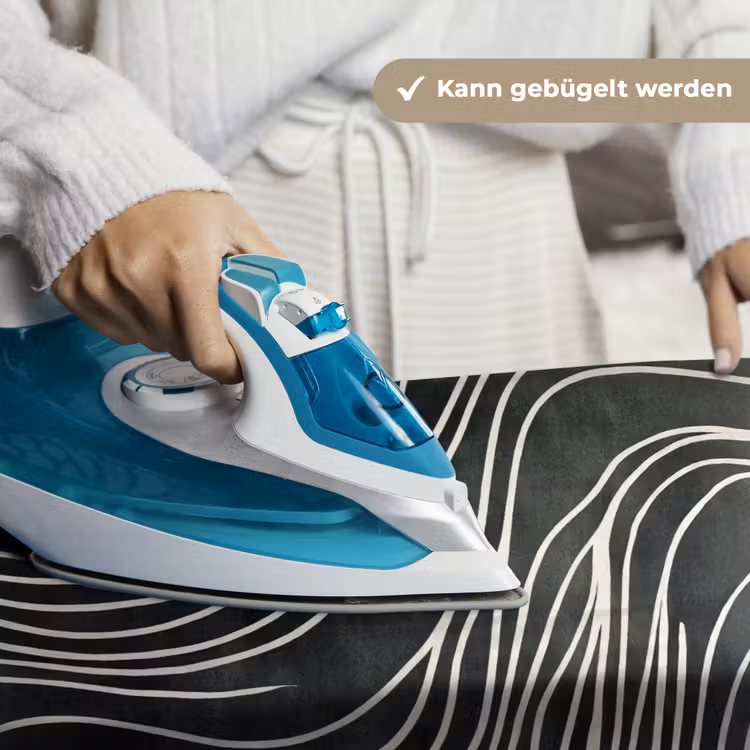 Lijnen - Patroon - Abstract - Wit Wandkleed katoen klein -tsfeer9_DE