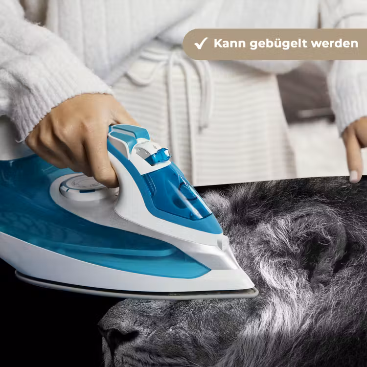 Leeuw tegen zwarte achtergrond in zwart-wit Wandkleed katoen klein -tsfeer9_DE