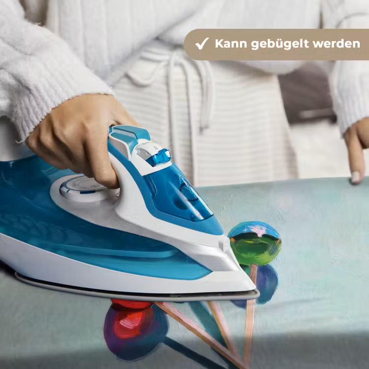 Lollys - Schaduw - Drie - Blauw Wandkleed katoen klein -tsfeer9_DE