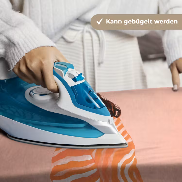Meisje - Deken - Gestreept - Oranje Wandkleed katoen klein -tsfeer9_DE