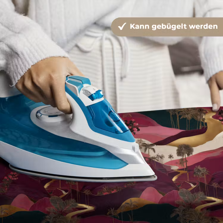 Magisch - Palmbomen - Goud Wandkleed katoen klein 269 -tsfeer9_DE