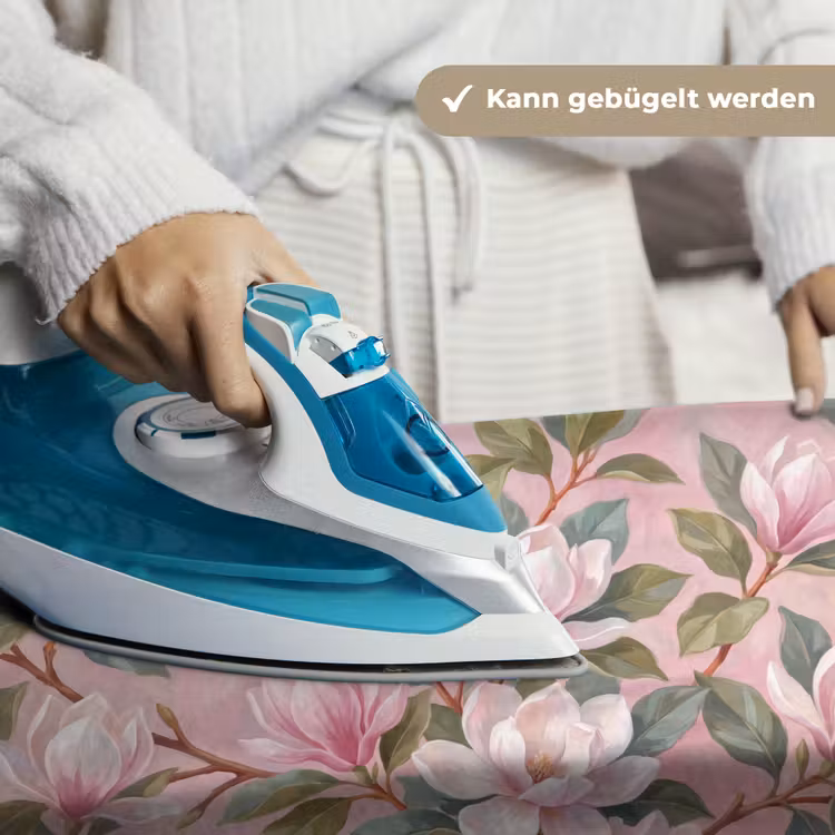Magnolia's - Patroon - Roze Wandkleed katoen klein -tsfeer9_DE