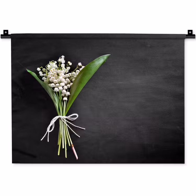bloemen-5-1-1 Wandkleed katoen klein -zz3d