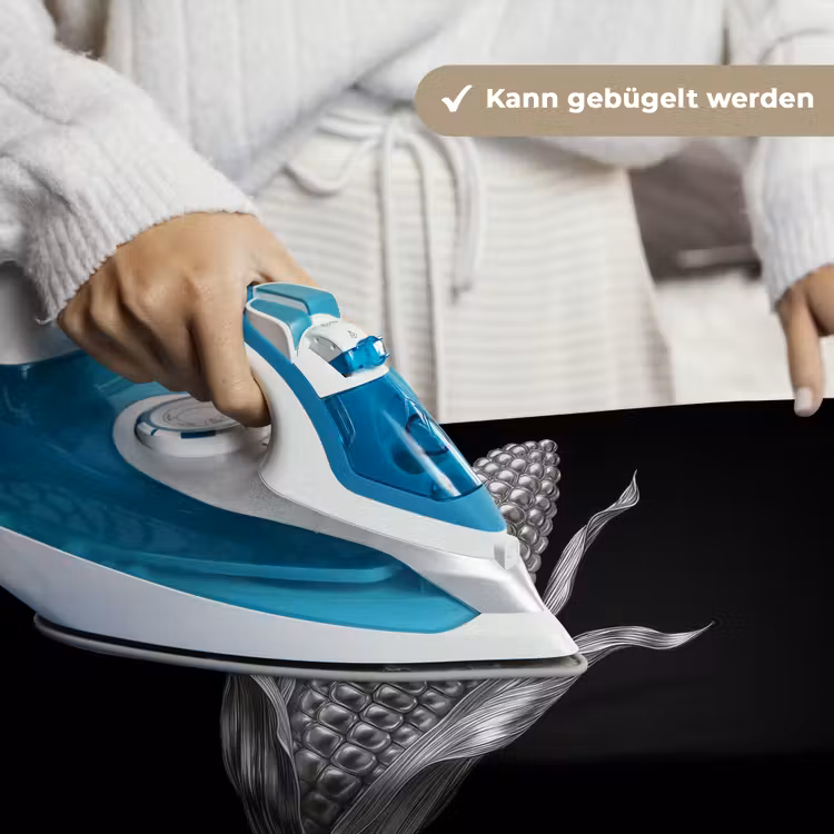 Maïskolf - Glanzend metaal - Elegant Wandkleed katoen klein -tsfeer9_DE