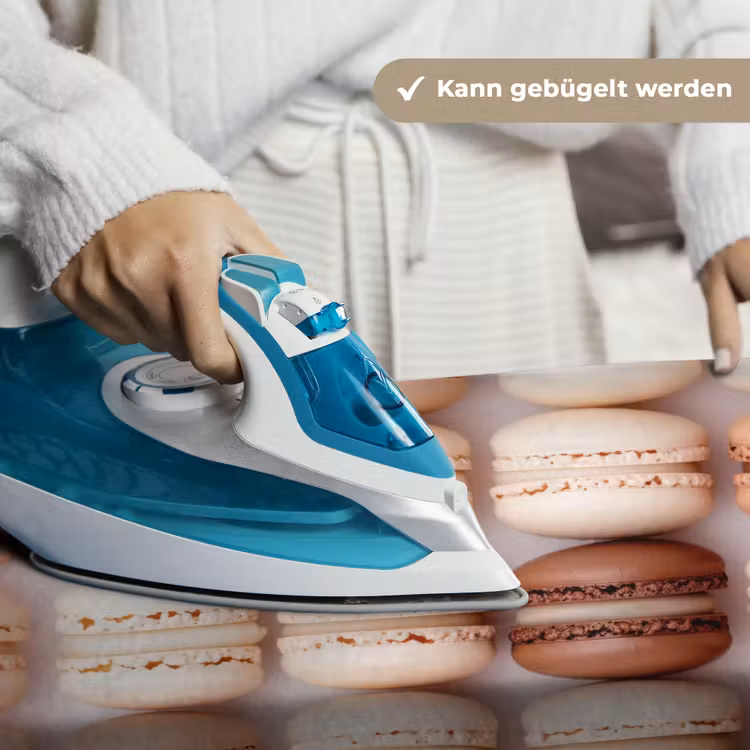 Macarons - Beige - Bruin Wandkleed katoen klein -tsfeer9_DE