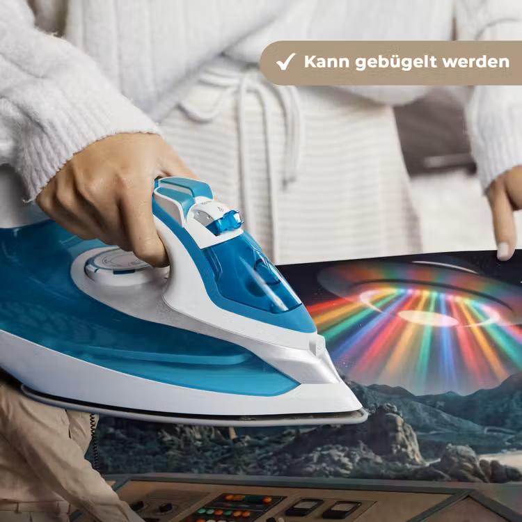 Wandteppich - Mann – Kontrollraum – Strand - Man - Controlekamer - Strand Wandkleed katoen klein