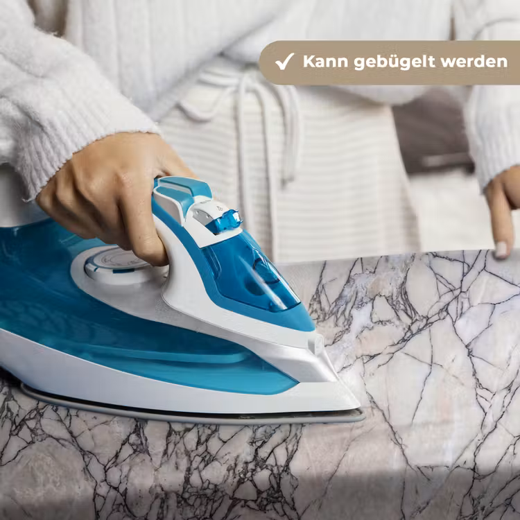 Marmer - Aderen - Patroon - Wit - Grijs Wandkleed katoen klein -tsfeer9_DE