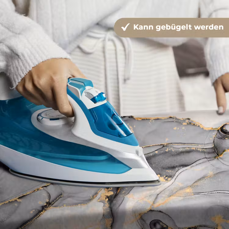 Marmer - Goud - Grijs Wandkleed katoen klein -tsfeer9_DE