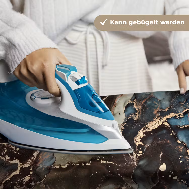 Marmer - Goud - Groen Wandkleed katoen klein -tsfeer9_DE