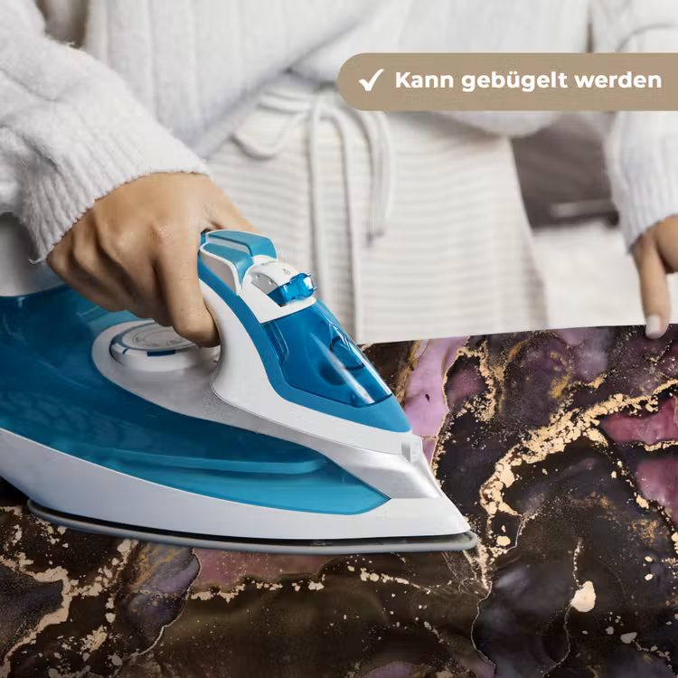 Marmer - Gold - Steen - Abstract Wandkleed katoen klein -tsfeer9_DE
