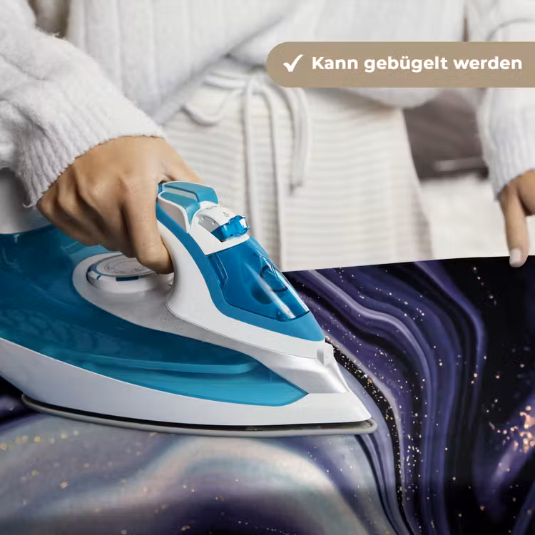 Marmer - Paars - Luxe - Marmerlook - Glitter Wandkleed katoen klein -tsfeer9_DE