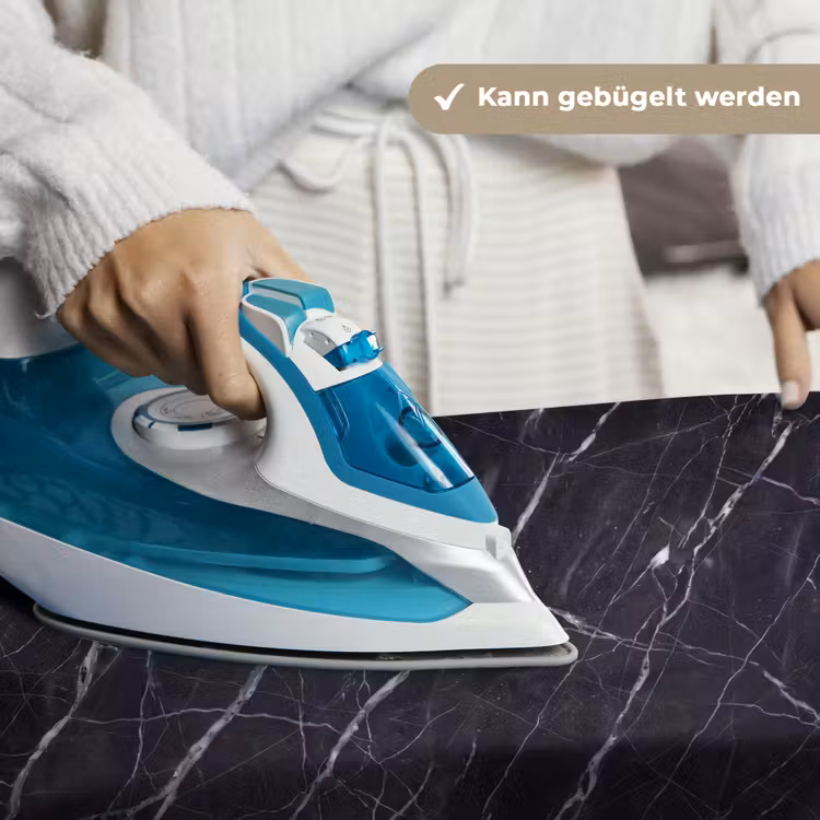 Marmer - Patroon - Modern - Zwart - Wit Wandkleed katoen klein -tsfeer9_DE