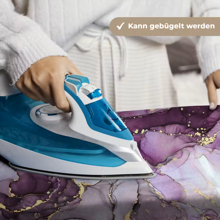 Marmer - Roze - Paars - Gold Wandkleed katoen klein -tsfeer9_DE