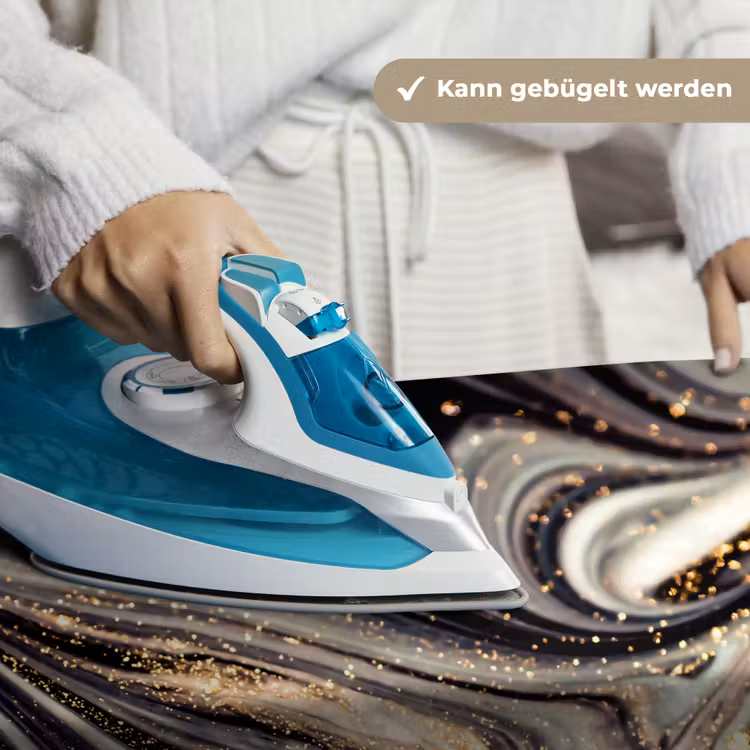 Marmerlook - Zwart - Goud - Wit - Glitter - Marmer Wandkleed katoen klein -tsfeer9_DE