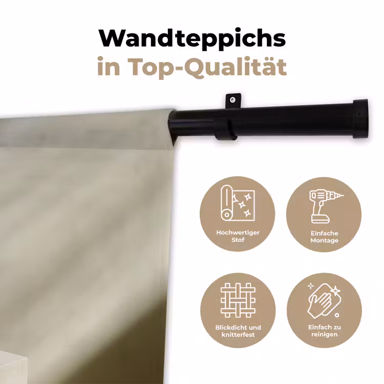 Matcha - Glas - Groen - Minimalistisch Wandkleed katoen klein -tsfeer2_DE