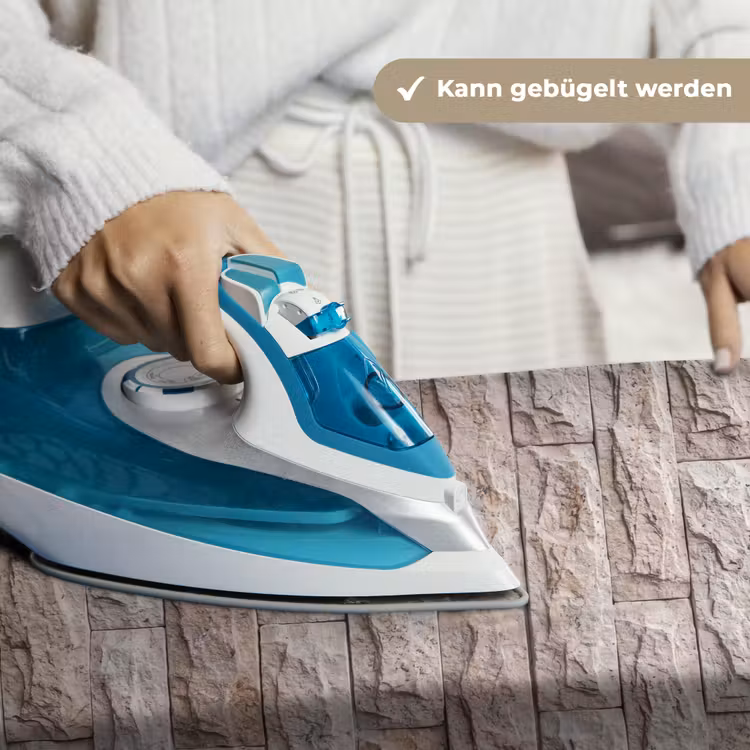 Muur - Steen - Ruw - Beige - Textuur Wandkleed katoen klein -tsfeer9_DE