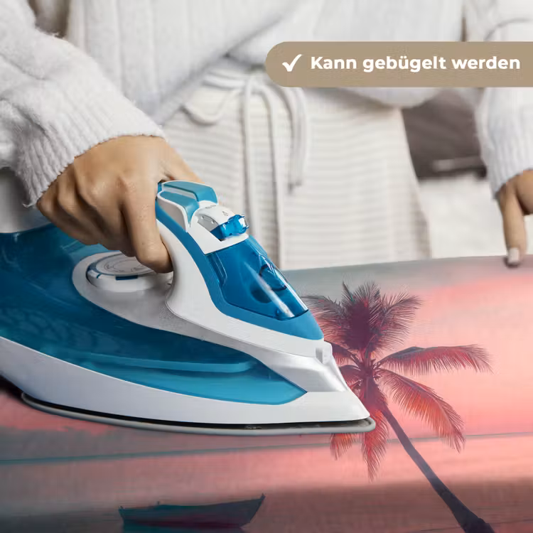 Zee - Boot - Zonsondergang Wandkleed katoen klein -tsfeer9_DE