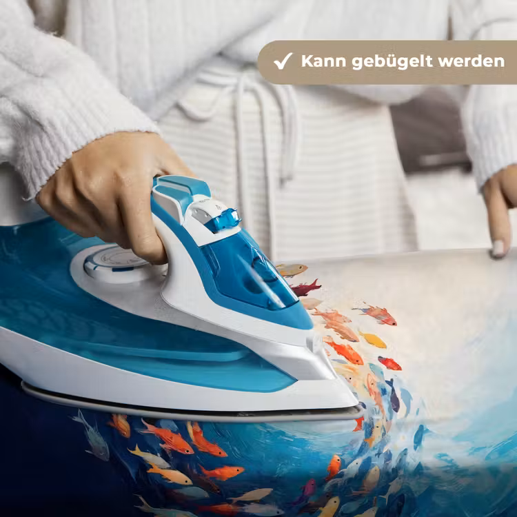 Zee - Vissen - Kleurrijk - Dynamisch Wandkleed katoen klein -tsfeer9_DE