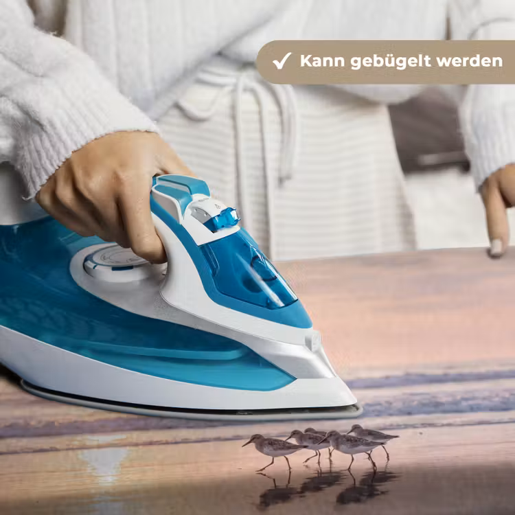 Zee - Vogels - Strand Wandkleed katoen klein -tsfeer9_DE