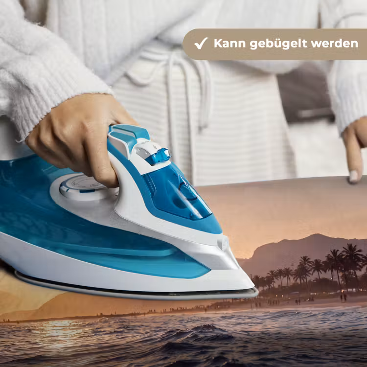Zee - Golven - Zonsondergang - Kust - Goud Wandkleed katoen klein -tsfeer9_DE