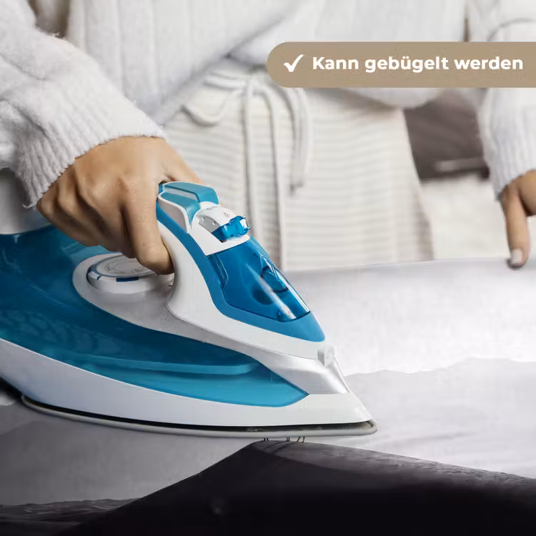 Mens - Kameel - Zandduin - Natuur - Monochroom Wandkleed katoen klein -tsfeer9_DE
