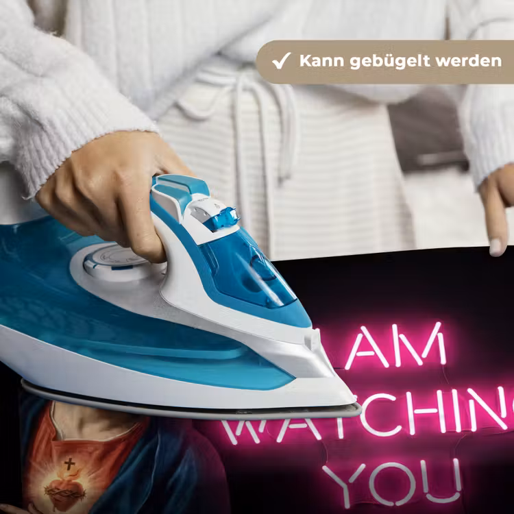 Man - Tekst - Neon Wandkleed katoen klein -tsfeer9_DE