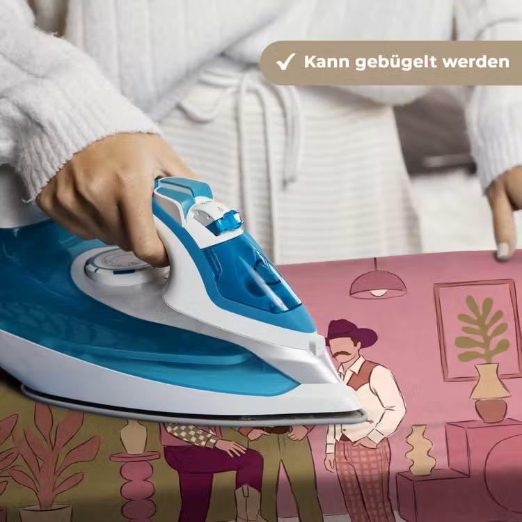 Mensen - Mannen - Hoeden - Retro - Interieur Wandkleed katoen klein -tsfeer9_DE