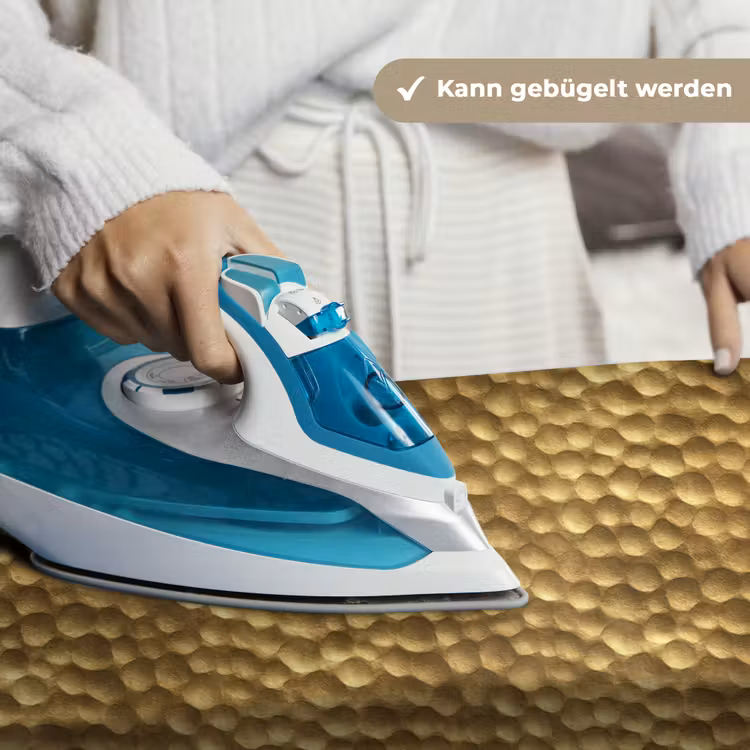 Metaal - Dynamisch - Goud Wandkleed katoen klein 269 -tsfeer9_DE