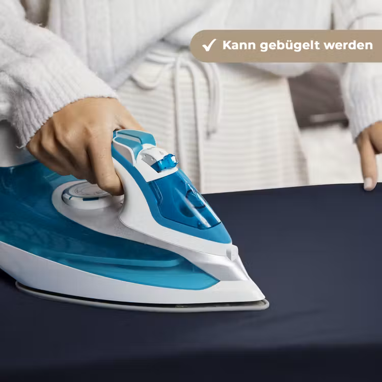 Midnight - Swing - Blauw Wandkleed katoen klein 269 -tsfeer9_DE