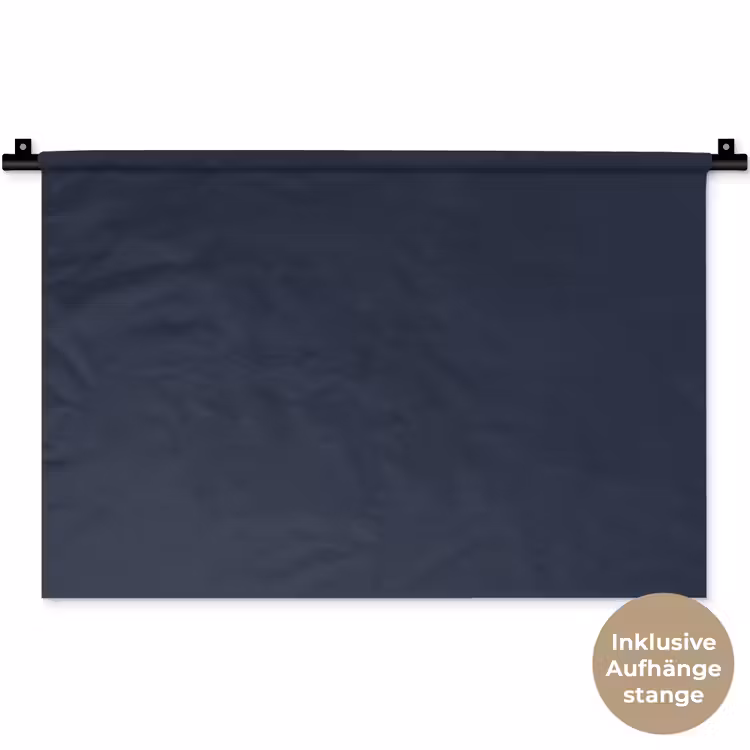 Midnight - Swing - Blauw Wandkleed katoen klein 269 -t3d_DE