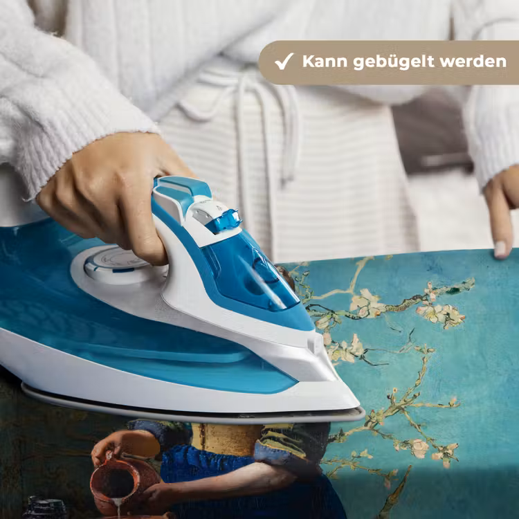 Melkmeisje - Amandelbloesem - Van Gogh - Vermeer - Schilderij - Oude meesters Wandkleed katoen klein -tsfeer9_DE