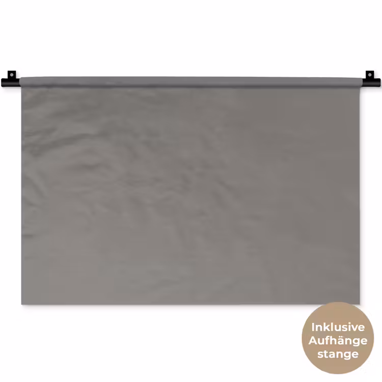 Mineral - Grey - Grijs Wandkleed katoen klein 269 -t3d_DE
