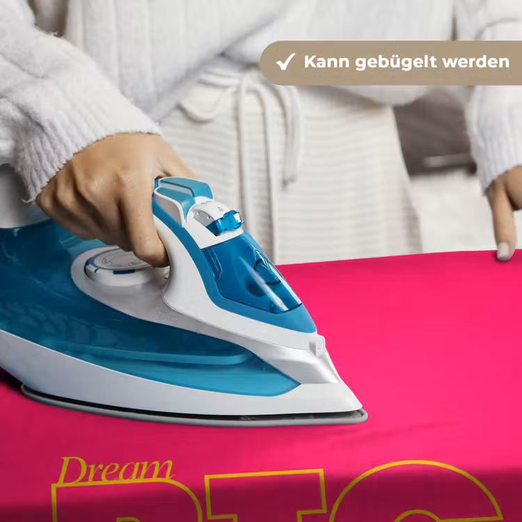 Minimalistisch - Roze - Dream big - Grafisch Wandkleed katoen klein -tsfeer9_DE