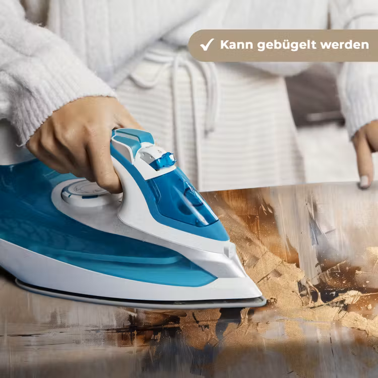 Modern - Bruin - Abstract - Beige Wandkleed katoen klein -tsfeer9_DE