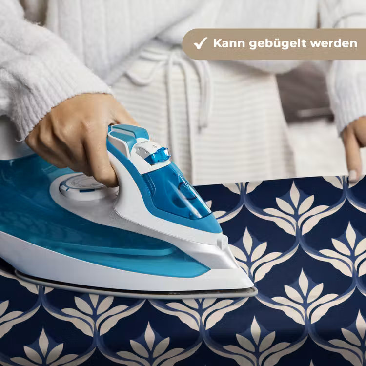Modern - Ontwerp - Blauw Wandkleed katoen klein 269 -tsfeer9_DE