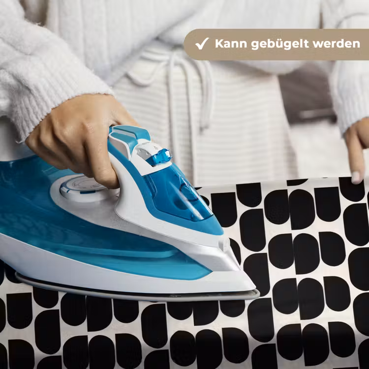 Modern - Patroon - Zwart Wandkleed katoen klein 269 -tsfeer9_DE