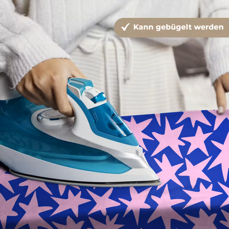 Modern - Sterren - Blauw Wandkleed katoen klein 269 -tsfeer9_DE