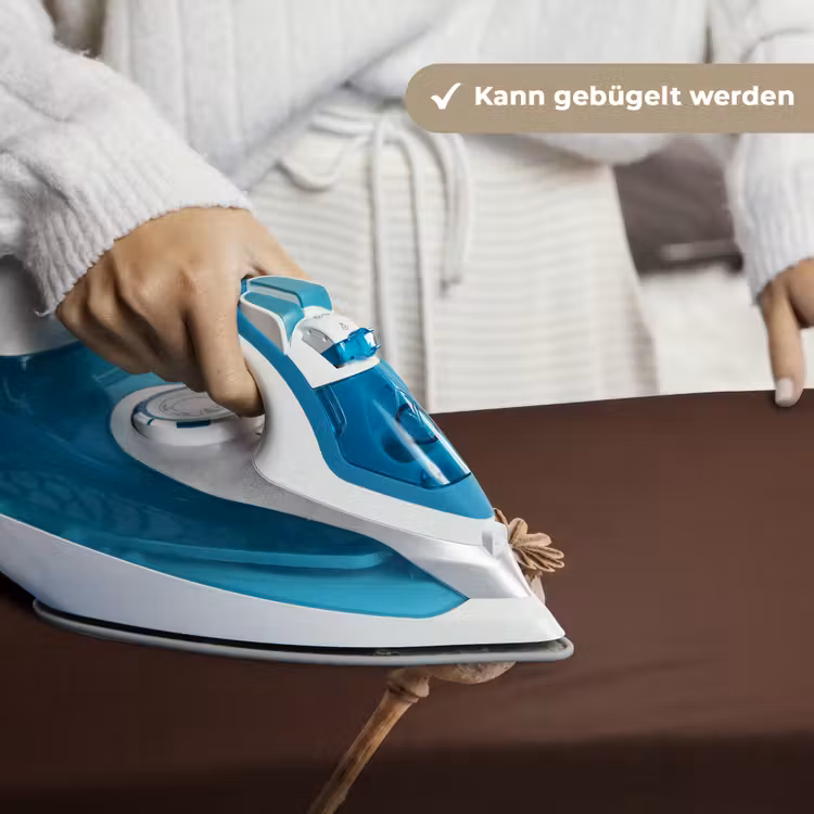 Papaverbol - Droogbloem - Bruin - Minimalistisch Wandkleed katoen klein -tsfeer9_DE