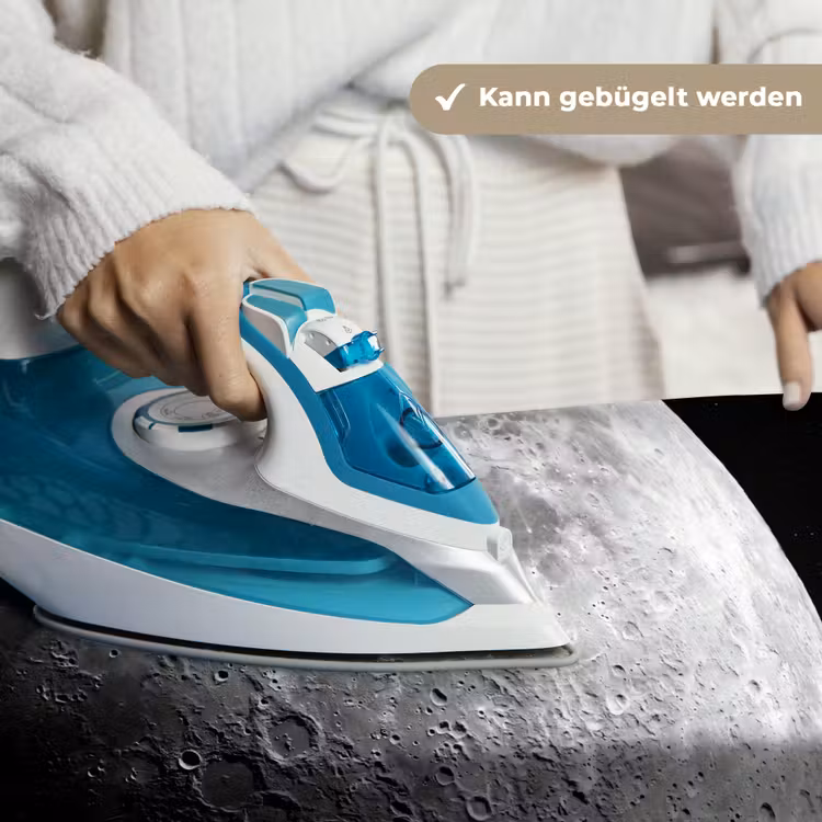 Wandteppich - Mond – Krater – Weltraum - Maan - Kraters - Ruimte Wandkleed katoen klein