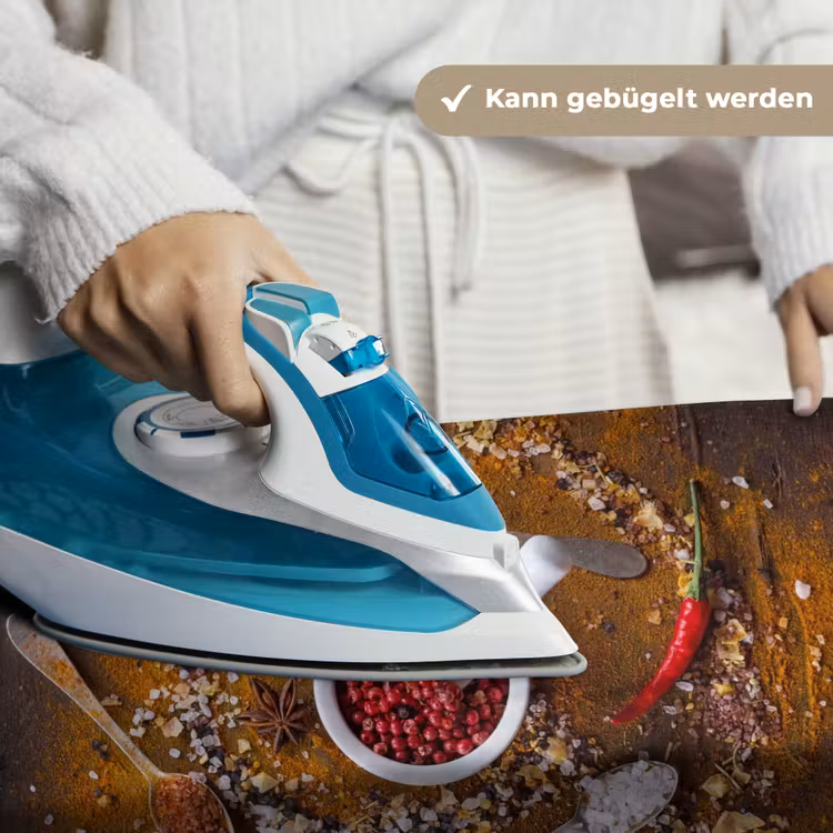 Vijzel - Kruiden - Lepels - Specerijen - Bruin - Peper Wandkleed katoen klein -tsfeer9_DE