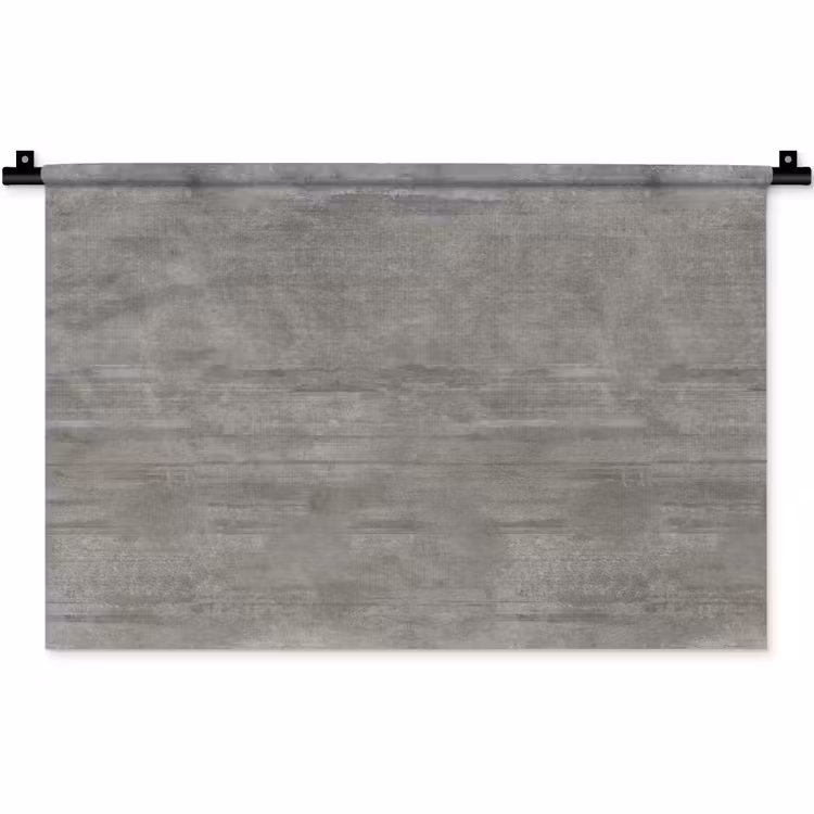 Patroon - Beton - Grijs Wandkleed katoen klein 269 -zz3d