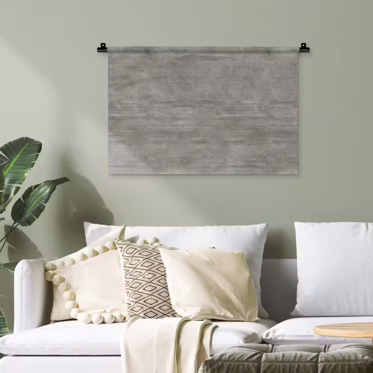 Patroon - Beton - Grijs Wandkleed katoen klein 269 -sfeer7