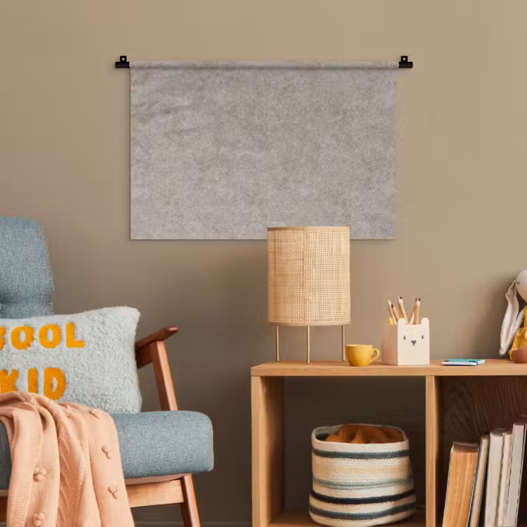 Patroon - Beton - Grijs Wandkleed katoen klein 269 -wsfeer4_kind