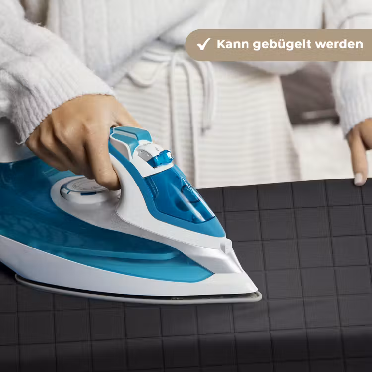 Patroon - Tegel - Antraciet Wandkleed katoen klein 269 -tsfeer9_DE