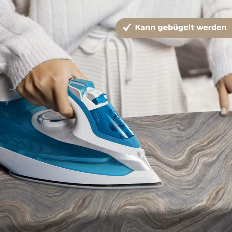 Patroon - Sereen - Paars - Groen Wandkleed katoen klein 269 -tsfeer9_DE