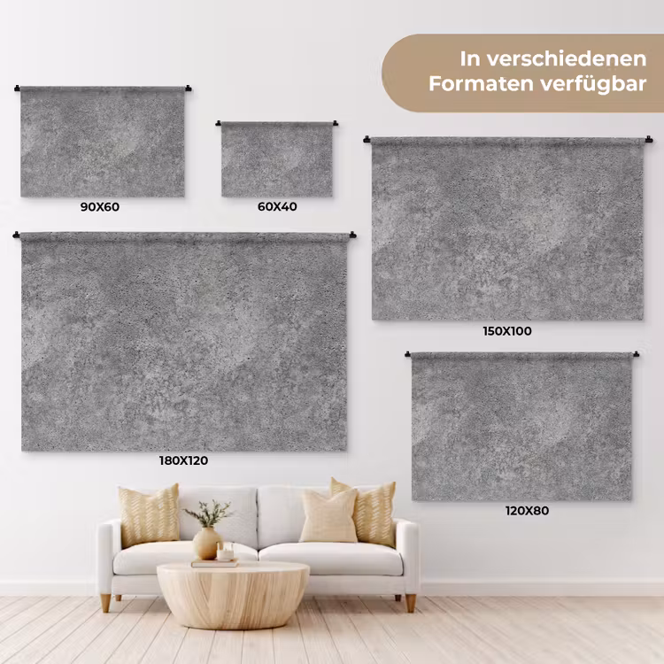 Patronen - Industrieel - Beton Wandkleed katoen klein 269 -tsfeer8_DE