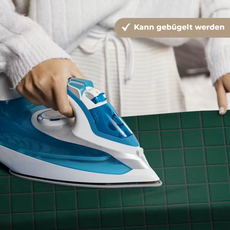 Patroon - Tegels - Dennen - Groen Wandkleed katoen klein 269 -tsfeer9_DE