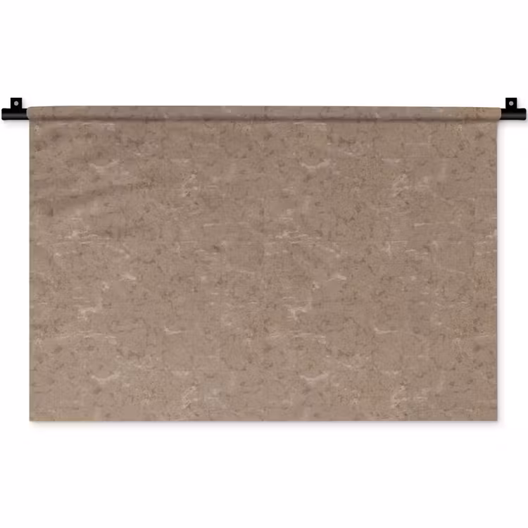 Patroon - Kalksteen - Beige Wandkleed katoen klein 269 -zz3d